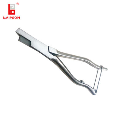 Ergonomic stainless steel Ear Tag Applicator designed for quick and precise marking of swine cattle goat ovine and horse