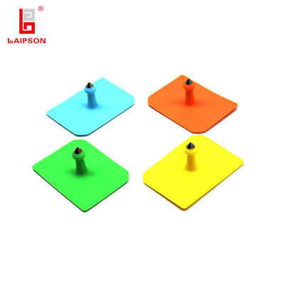 BASF 52*38mm Tpu Laser Printing QR Code Metal Tip Cattle Pig Sheep Ear Tag For Farm