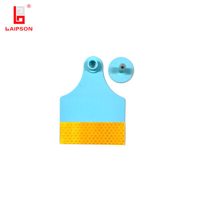 Reflective Cattle Ear Tags With Waterproof TPU Material Heat Cold Resistance And Laser Printing For Livestock Management