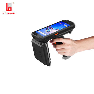 Long Range WiFi 860-960mhz UHF RFID Tag Reader Handheld Android For Livestock