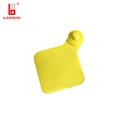 3m Rang 90mm Anti UV Diamond Shaped UHF Rfid Cow Tags For Farm Management