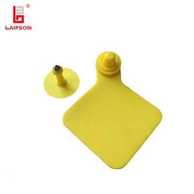 3m Rang 90mm Anti UV Diamond Shaped UHF Rfid Cow Tags For Farm Management