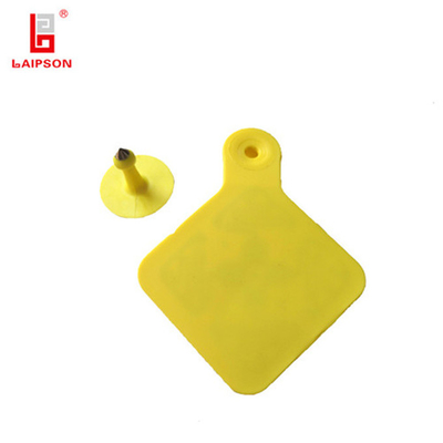 3m Rang 90mm Anti UV Diamond Shaped UHF Rfid Cow Tags For Farm Management